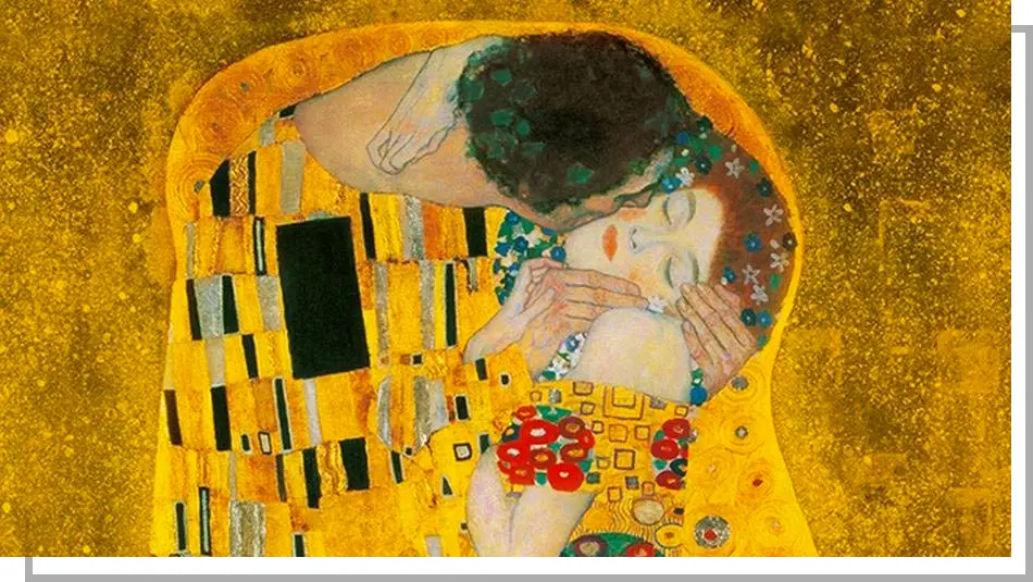 Art Nouveau Gustav Klimt le-baiser