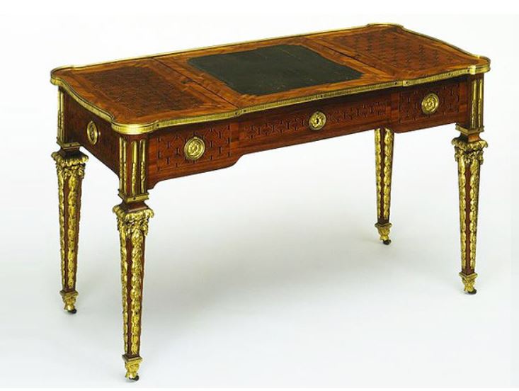 antiquité Table bureau OEBEN